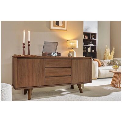 Buffet Stile Scandinavo Vintage Miliboo - 2 Porte, 3 Cassetti Buffet Stile Scandinavo Vintage Miliboo - 2 Porte, 3 Cassetti