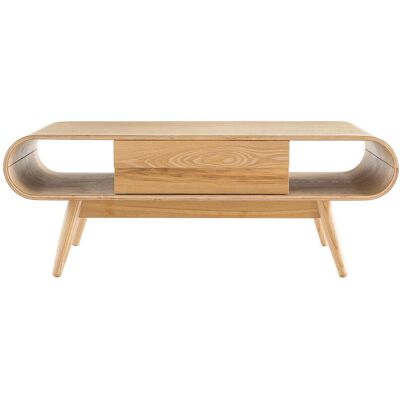 Table basse Miliboo Baltik - Style scandinave avec rangement - Publicité Table basse Miliboo Baltik - Style scandinave avec rangement - Publicité