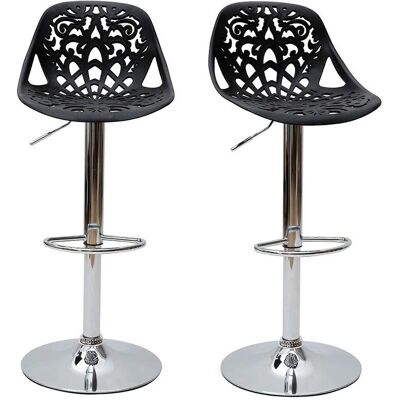 Tabourets de Bar Design Baroque Miliboo - Lot de 2 - Publicité Tabourets de Bar Design Baroque Miliboo - Lot de 2 - Publicité