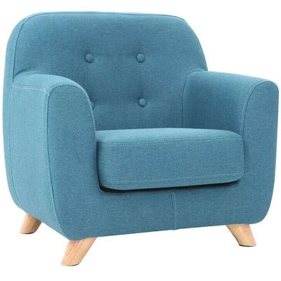 Miliboo Sedia per Bambini - Blu Scandinavo - Leggera e Facile da Montare Miliboo Sedia per Bambini - Blu Scandinavo - Leggera e Facile da Montare