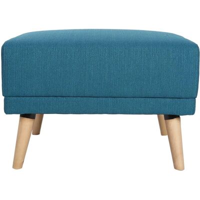Miliboo ULLA Pouf Scandinave Bleu - Repose-pieds - Publicité Miliboo ULLA Pouf Scandinave Bleu - Repose-pieds - Publicité