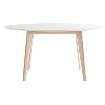 Table ovale Leena de Miliboo - Style Scandinave - Publicité Table ovale Leena de Miliboo - Style Scandinave - Publicité