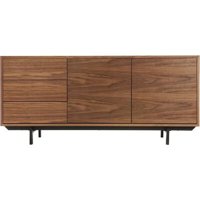 Miliboo Manny Buffet vintage en madera oscura - Almacenamiento y diseño Miliboo Manny Buffet vintage en madera oscura - Almacenamiento y diseño