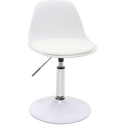 Silla de oficina infantil blanca ajustable Miliboo - Silla de oficina Silla de oficina infantil blanca ajustable Miliboo - Silla de oficina