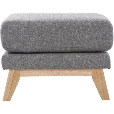 Miliboo OSLO Pouf Scandinave Gris Clair - Publicité Miliboo OSLO Pouf Scandinave Gris Clair - Publicité