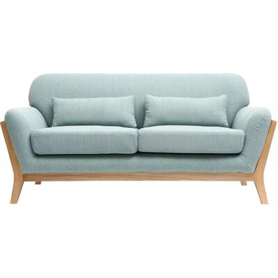 MILIBOO YOKO Canapé scandinave 2 places - Vert lagon - Canapé - Publicité MILIBOO YOKO Canapé scandinave 2 places - Vert lagon - Canapé - Publicité