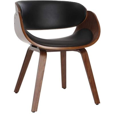Sedia BENT di Miliboo - Design scandinavo retrò - Finitura in legno naturale Sedia BENT di Miliboo - Design scandinavo retrò - Finitura in legno naturale
