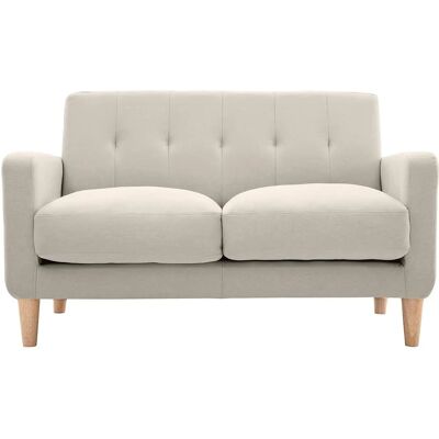 Miliboo LUNA Canapé Scandinave Beige 2 Places - Canapé - Publicité Miliboo LUNA Canapé Scandinave Beige 2 Places - Canapé - Publicité