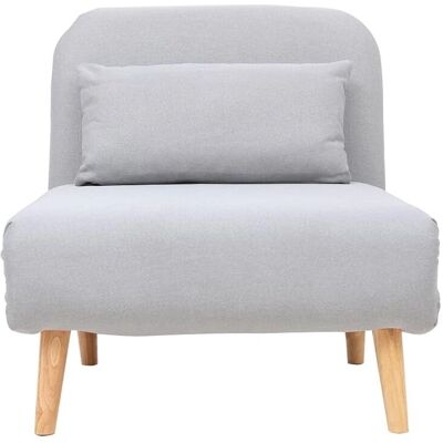 MILIBOO - Poltrona letto - In tessuto, grigio chiaro MILIBOO - Poltrona letto - In tessuto, grigio chiaro