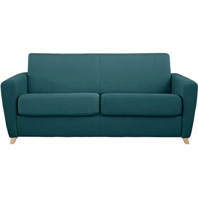 Miliboo Schlafsofa - Blau Ente, 3-Sitzer, Modell GRAHAM - Schlafsofa Miliboo Schlafsofa - Blau Ente, 3-Sitzer, Modell GRAHAM - Schlafsofa