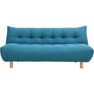 Miliboo YUMI Sofá cama escandinavo azul pato - Sofá cama Miliboo YUMI Sofá cama escandinavo azul pato - Sofá cama