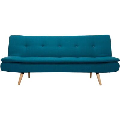 Miliboo Senso Schlafsofa - Skandinavisches Design - Blau Canary - Sofa Miliboo Senso Schlafsofa - Skandinavisches Design - Blau Canary - Sofa