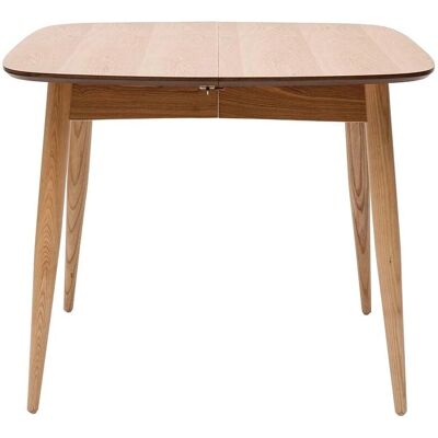 Miliboo - Table à manger extensible en frêne L90-130cm nordeco - Frêne - Publicité Miliboo - Table à manger extensible en frêne L90-130cm nordeco - Frêne - Publicité