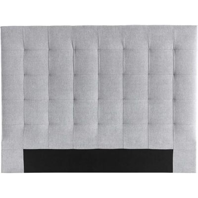 Miliboo Tête de lit capitonnée grise - 160x200cm - Design Élégant - Publicité Miliboo Tête de lit capitonnée grise - 160x200cm - Design Élégant - Publicité