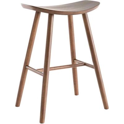 Miliboo - Tabouret de bar noyer 65 cm - Publicité Miliboo - Tabouret de bar noyer 65 cm - Publicité