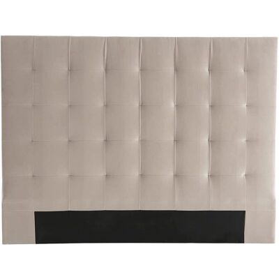 MILIBOO Tête de lit Velours Taupe 160cm - Tête de lit - Publicité MILIBOO Tête de lit Velours Taupe 160cm - Tête de lit - Publicité