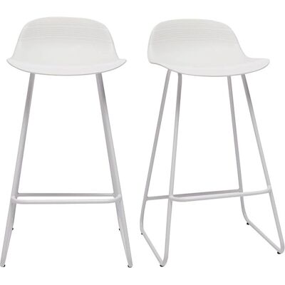 MILIBOO Weiße ELLA Barhocker Set - Moderner Minimalismus MILIBOO Weiße ELLA Barhocker Set - Moderner Minimalismus
