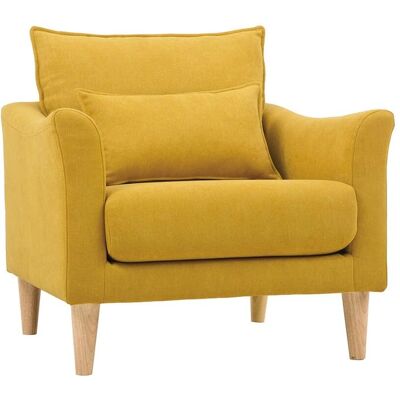 Poltrona KATE effetto velluto - Stile nordico Poltrona KATE effetto velluto - Stile nordico