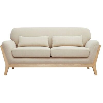 Divano scandinavo 2 posti YOKO - Naturale Miliboo Divano scandinavo 2 posti YOKO - Naturale Miliboo