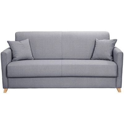 MILIBOO - Hellgraues skandinavisches 3-Sitzer Schlafsofa MILIBOO - Hellgraues skandinavisches 3-Sitzer Schlafsofa