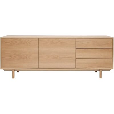 Miliboo Buffet Scandinave en Chêne Clair - Buffet - Publicité Miliboo Buffet Scandinave en Chêne Clair - Buffet - Publicité