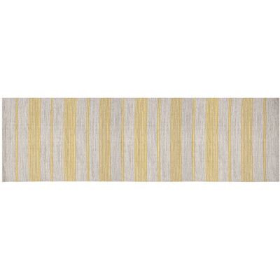 Miliboo - Baumwollteppich Gelb Beige 60x200cm Cabourg - Teppich Miliboo - Baumwollteppich Gelb Beige 60x200cm Cabourg - Teppich