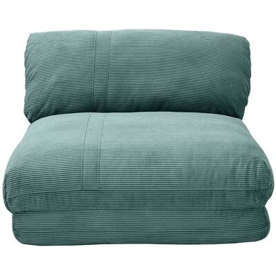 Sillón cama Miliboo - Tapizado en pana - Estilo vintage Sillón cama Miliboo - Tapizado en pana - Estilo vintage