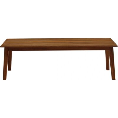 Panca da giardino Miliboo in legno massello - 145cm - Naturale Panca da giardino Miliboo in legno massello - 145cm - Naturale