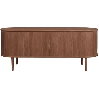 Miliboo Vintage Dunkles Holz Sideboard - 160cm Elegante Aufbewahrung Miliboo Vintage Dunkles Holz Sideboard - 160cm Elegante Aufbewahrung
