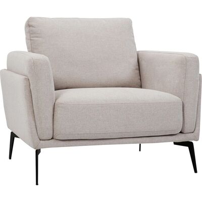 Miliboo Beigefarbenes Samtarmöbel - Modernes Design Miliboo Beigefarbenes Samtarmöbel - Modernes Design