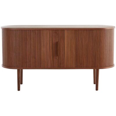Miliboo Buffet vintage en noyer foncé - Mobilier de rangement compact - Publicité Miliboo Buffet vintage en noyer foncé - Mobilier de rangement compact - Publicité