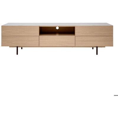 Miliboo Meuble TV chêne clair - TV Stand - Publicité Miliboo Meuble TV chêne clair - TV Stand - Publicité