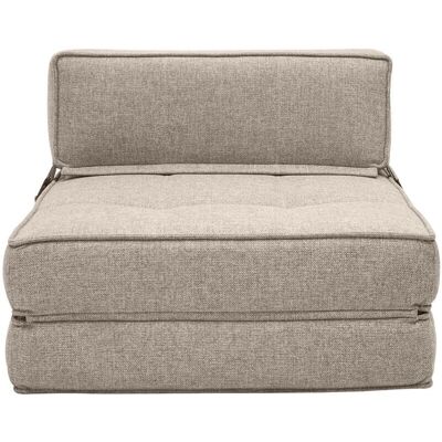 Miliboo KATY Fauteuil convertible taupe - Canapé-lit - Publicité Miliboo KATY Fauteuil convertible taupe - Canapé-lit - Publicité