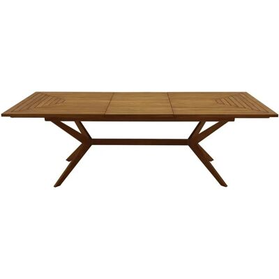 Tavolo da giardino Miliboo - Estensibile in legno - 180-240cm Tavolo da giardino Miliboo - Estensibile in legno - 180-240cm