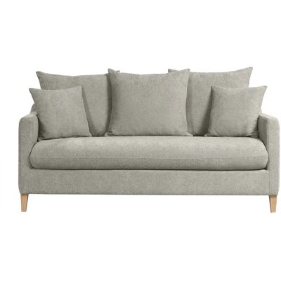 Canapé-lit Miliboo Louisa - Style scandinave, Matelas 140x188 cm, Montage facile - Publicité Canapé-lit Miliboo Louisa - Style scandinave, Matelas 140x188 cm, Montage facile - Publicité