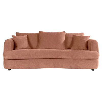Miliboo Sacha Organsiches Samtcorner-Sofa - 3-4 Sitze Miliboo Sacha Organsiches Samtcorner-Sofa - 3-4 Sitze