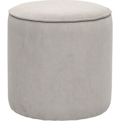 Pouf rond en velours marron topo Miliboo - PAUL - Publicité Pouf rond en velours marron topo Miliboo - PAUL - Publicité