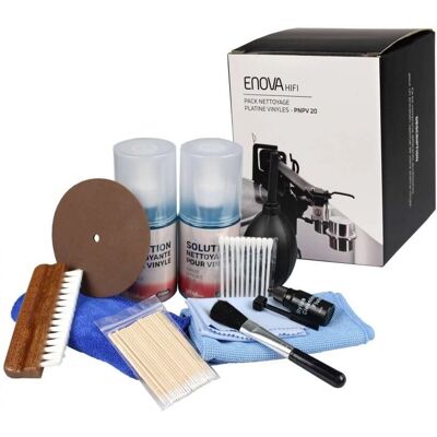Kit de nettoyage platine vinyle Enova Hifi PNPV 20 - Accessoires - Publicité Kit de nettoyage platine vinyle Enova Hifi PNPV 20 - Accessoires - Publicité