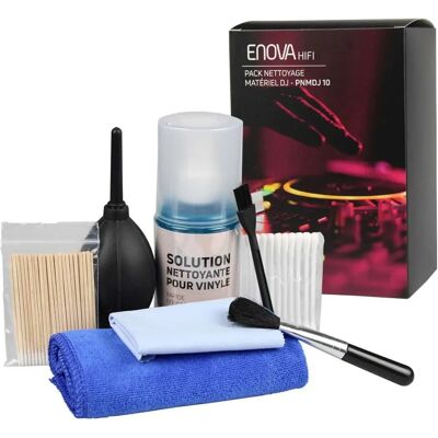 Enova PNMDJ 10 Kit de Nettoyage DJ - Accessoires platines vinyles - Publicité Enova PNMDJ 10 Kit de Nettoyage DJ - Accessoires platines vinyles - Publicité