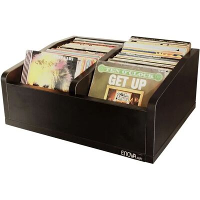 Enova Hifi Rangement Vinyles - 45T BL - Publicité Enova Hifi Rangement Vinyles - 45T BL - Publicité
