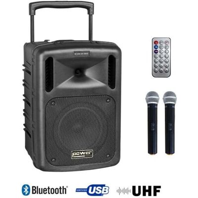 Power Acoustics BE 9208 UHF MEDIA - Système de sonorisation portable - Publicité Power Acoustics BE 9208 UHF MEDIA - Système de sonorisation portable - Publicité