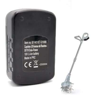 Batterie lithium-ion Fishtec 18V - Outils électriques - Publicité Batterie lithium-ion Fishtec 18V - Outils électriques - Publicité