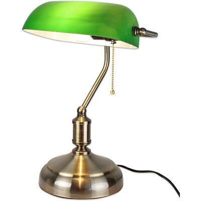Fishtec - Banker Vert Opale - Vert - Verre Opale - Lampe - Publicité Fishtec - Banker Vert Opale - Vert - Verre Opale - Lampe - Publicité
