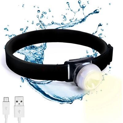 Fishtec Lampe frontale - 170 lumens - Batterie lithium rechargeable - Publicité Fishtec Lampe frontale - 170 lumens - Batterie lithium rechargeable - Publicité