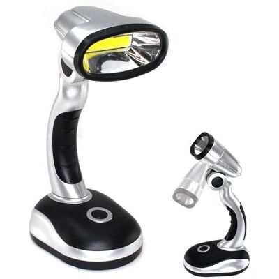 Fishtec - Lanterna LED portátil - COB LED, sem fio, inclinável 180° Fishtec - Lanterna LED portátil - COB LED, sem fio, inclinável 180°