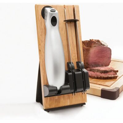 Couteau de cuisine sans fil Fishtec Easy Cut Plus - Lames en acier inoxydable - Publicité Couteau de cuisine sans fil Fishtec Easy Cut Plus - Lames en acier inoxydable - Publicité