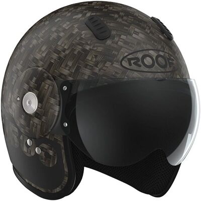 ROOF - Casque Bamboo Noir Mat - Promo - Publicité ROOF - Casque Bamboo Noir Mat - Promo - Publicité