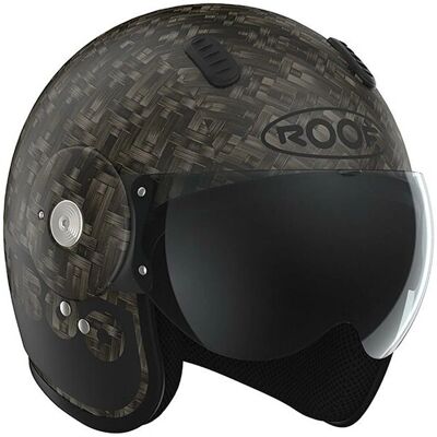 Casque Bamboo Noir Ro15 Roof - Léger, Fibres Naturelles, ECE 22.06 - Publicité Casque Bamboo Noir Ro15 Roof - Léger, Fibres Naturelles, ECE 22.06 - Publicité