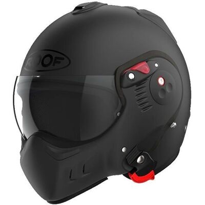 Casque Ro5 Boxer Alpha Noir Mat de ROOF - Équipement Moto - Publicité Casque Ro5 Boxer Alpha Noir Mat de ROOF - Équipement Moto - Publicité