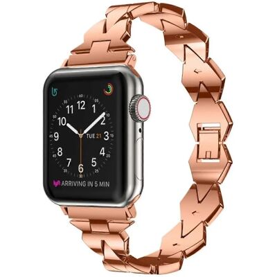 Eko Rosa Edelstahl-Armband - Smartwatch-Armband Eko Rosa Edelstahl-Armband - Smartwatch-Armband